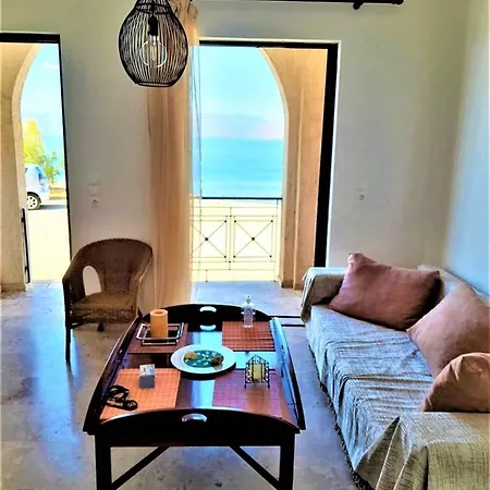 Modern Ground Floor On The Pebbles 아파트 Paralia Platanou