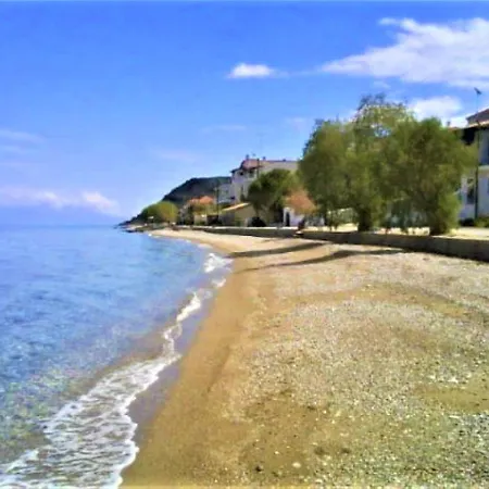 아파트 Modern Ground Floor On The Pebbles Paralia Platanou