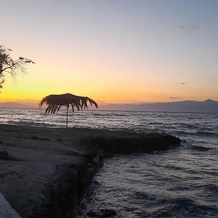 Modern Ground Floor On The Pebbles 아파트 Paralia Platanou